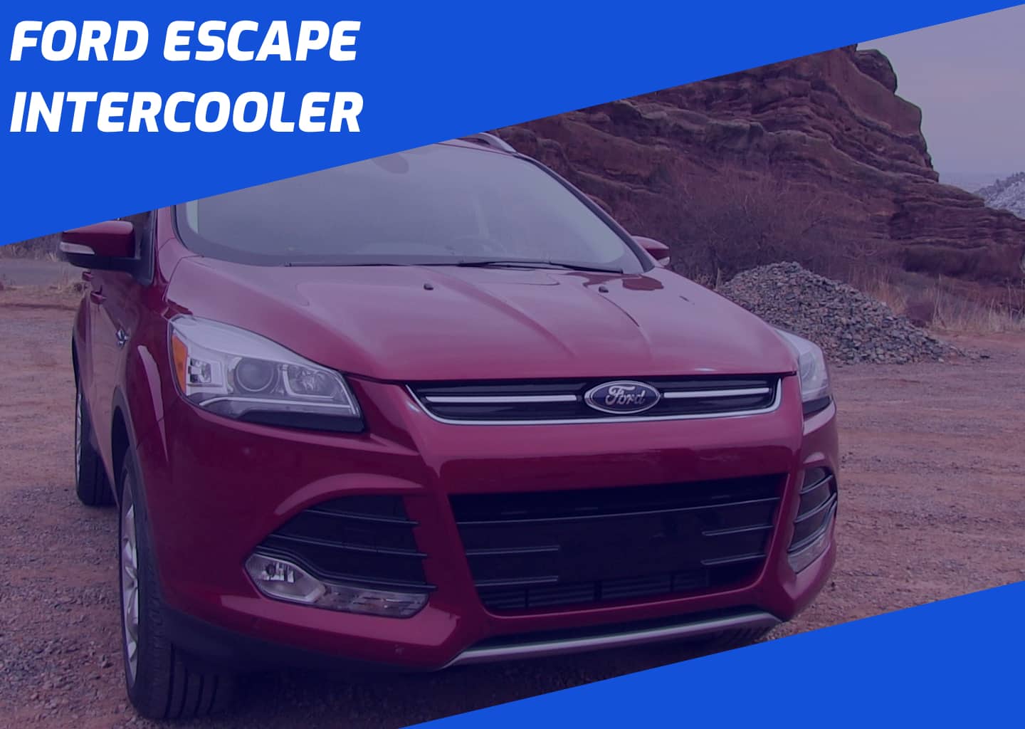 2014 Ford Escape Intercooler