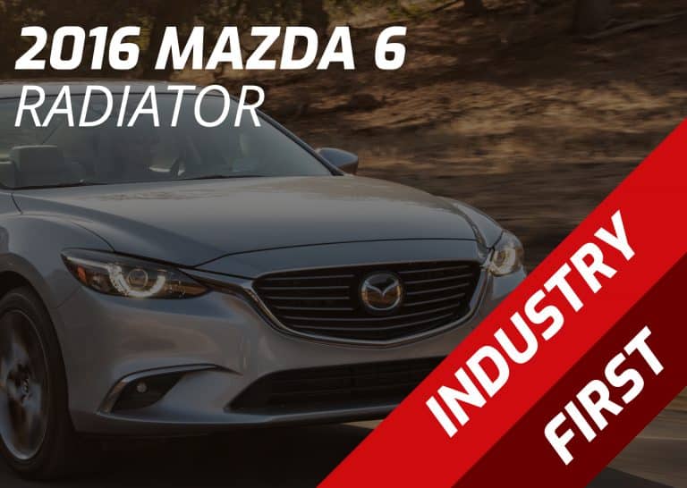 2016 Mazda 6 Radiator