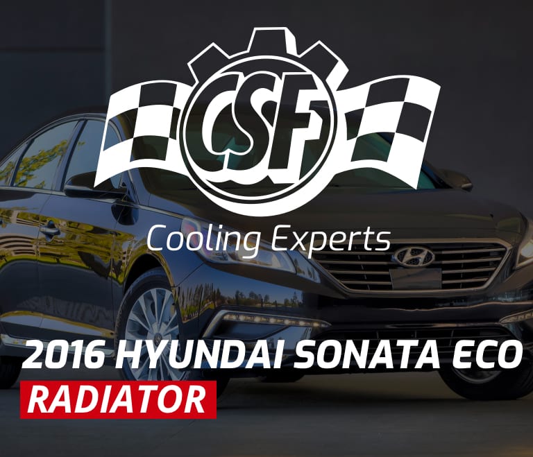 2016 Hyundai Sonata Eco Radiator