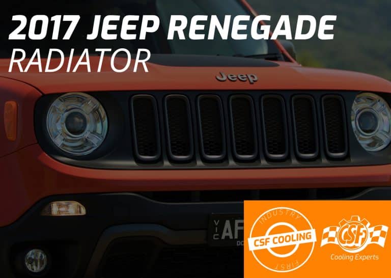 2017 Jeep Renegade Radiator