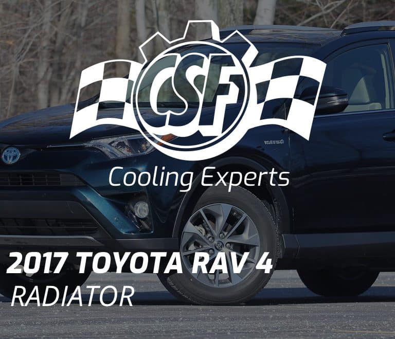 2017 Toyota RAV 4 Radiator