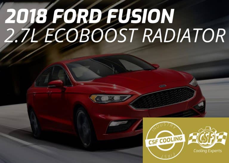 2018 Ford Fusion 2.7L EcoBoost Radiator