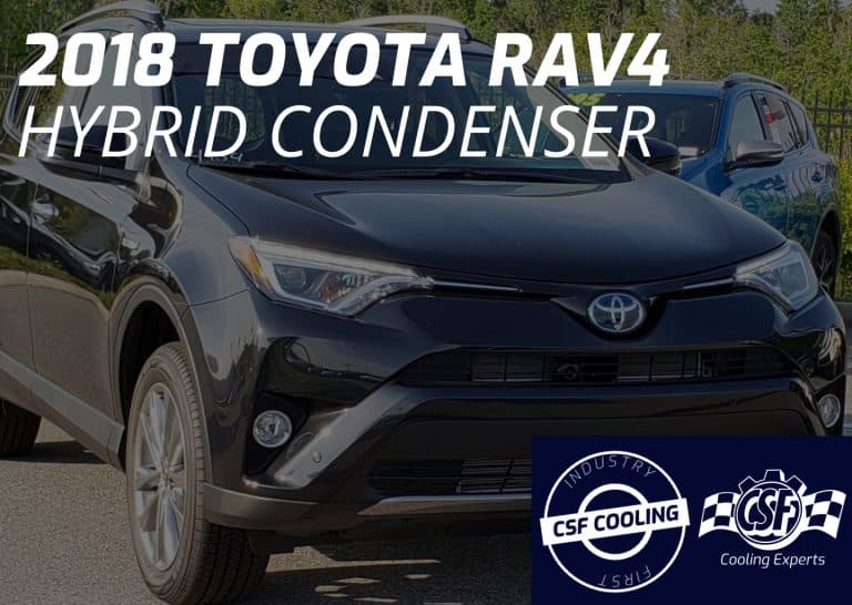 2018 Toyota RAV4 Hybrid Condenser
