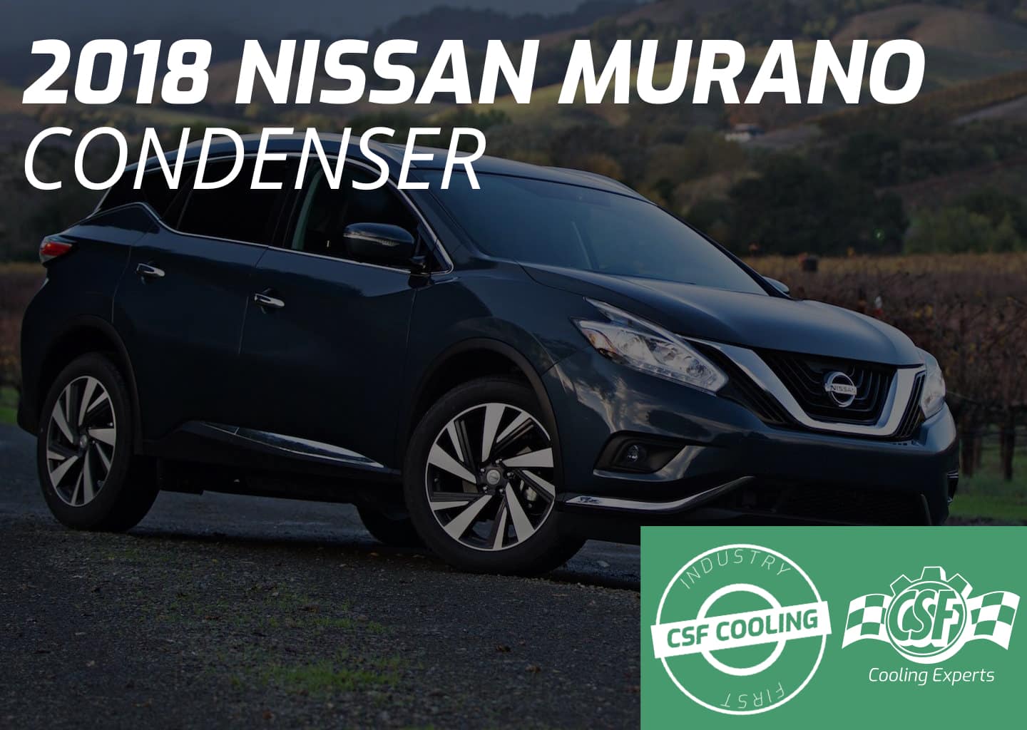 2018 Nissan Murano Condenser
