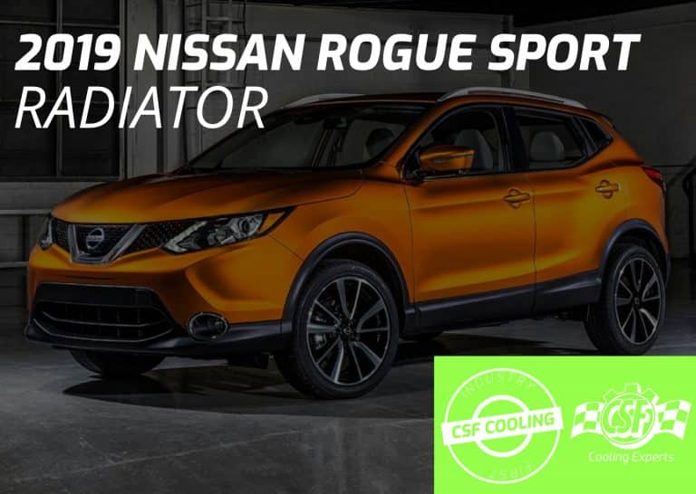 2019 Nissan Rogue Sport Radiator