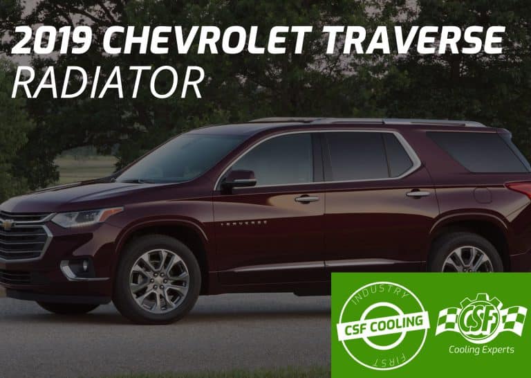 2019 Chevrolet Traverse 2.0L Turbo Radiator